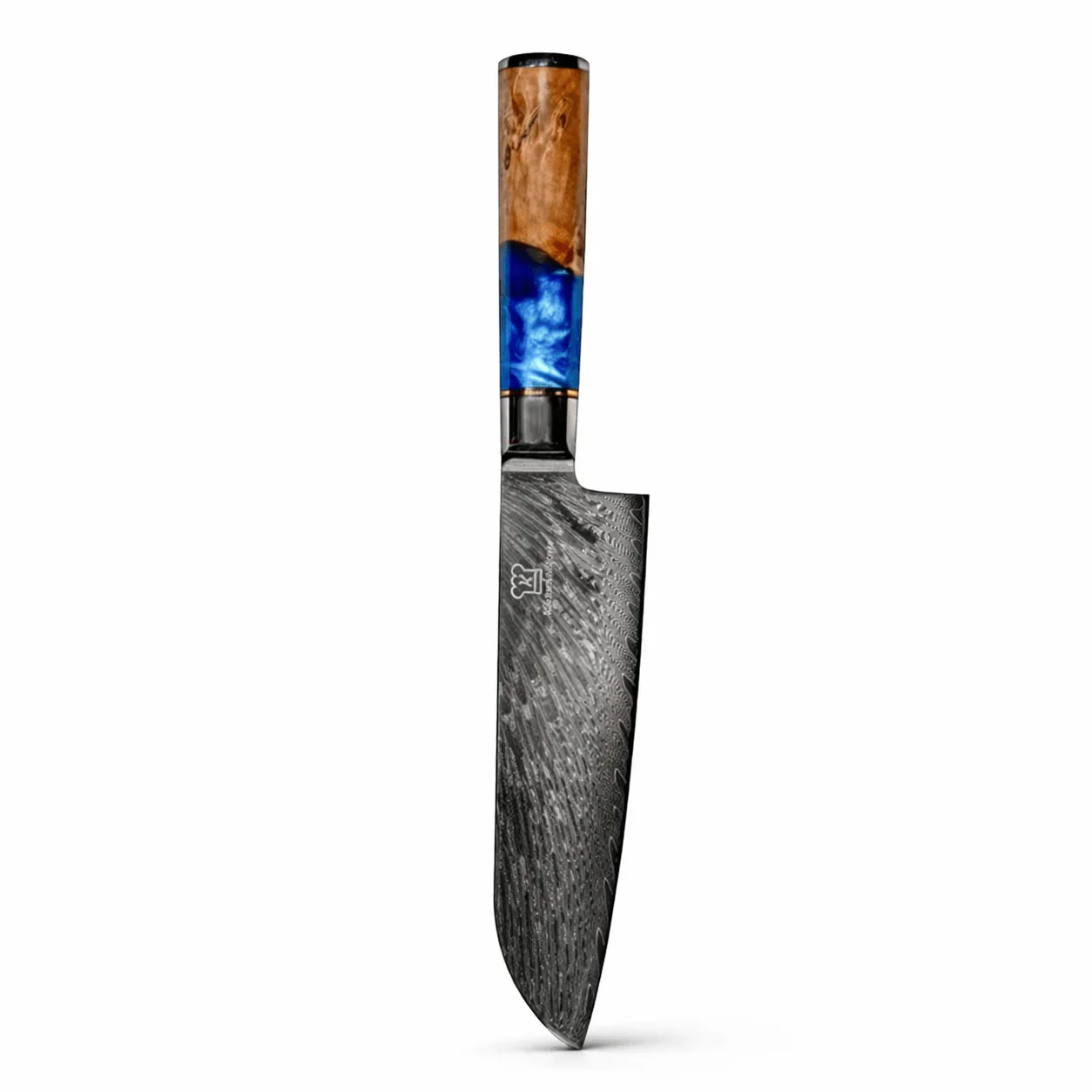 Aoki Santoku Damastmesser - Image 3