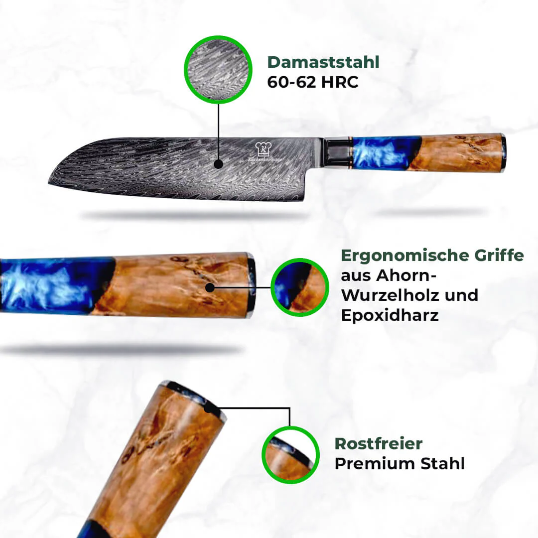 Aoki Damastmesser Set - Image 3