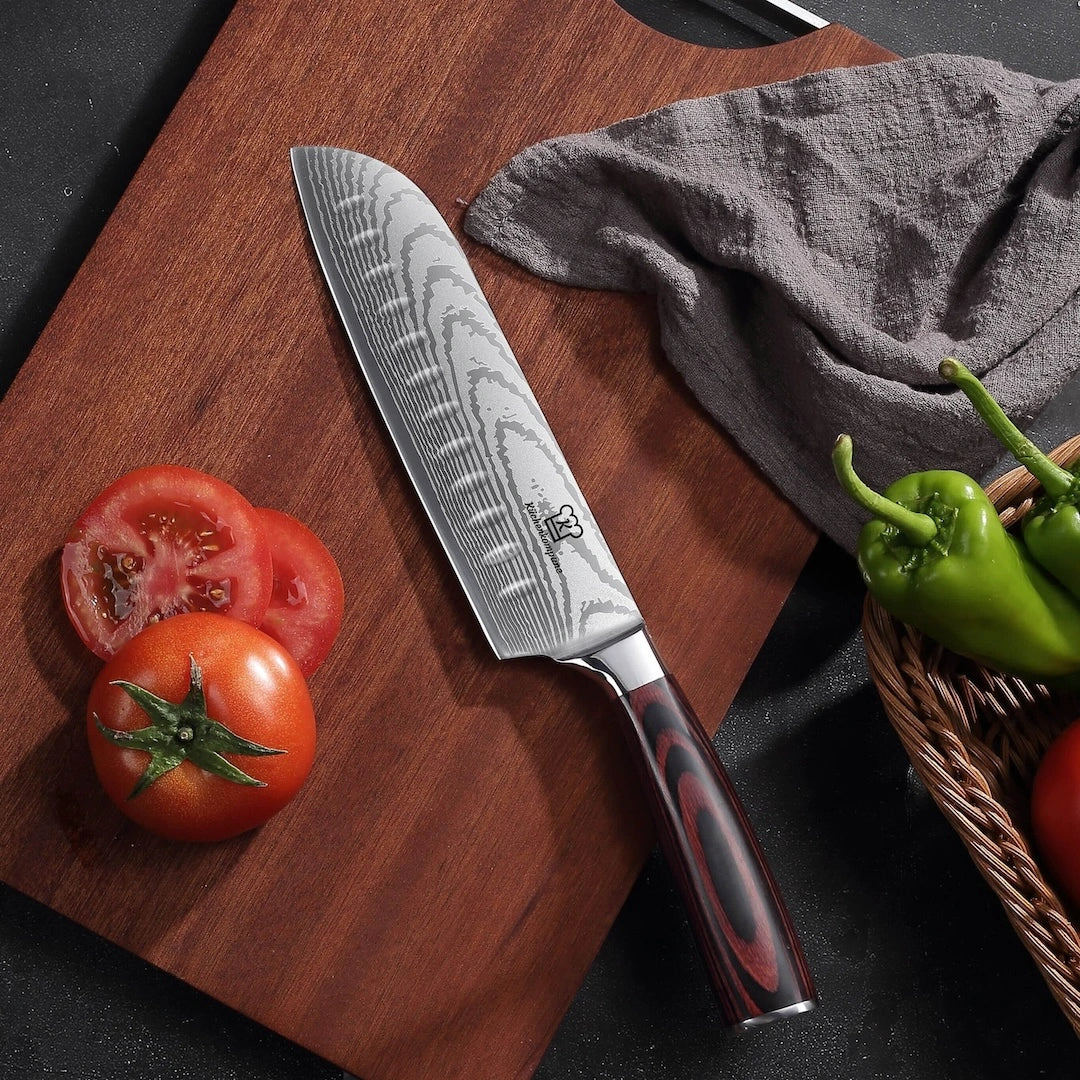 Asiatisches Santoku 7" - Image 4