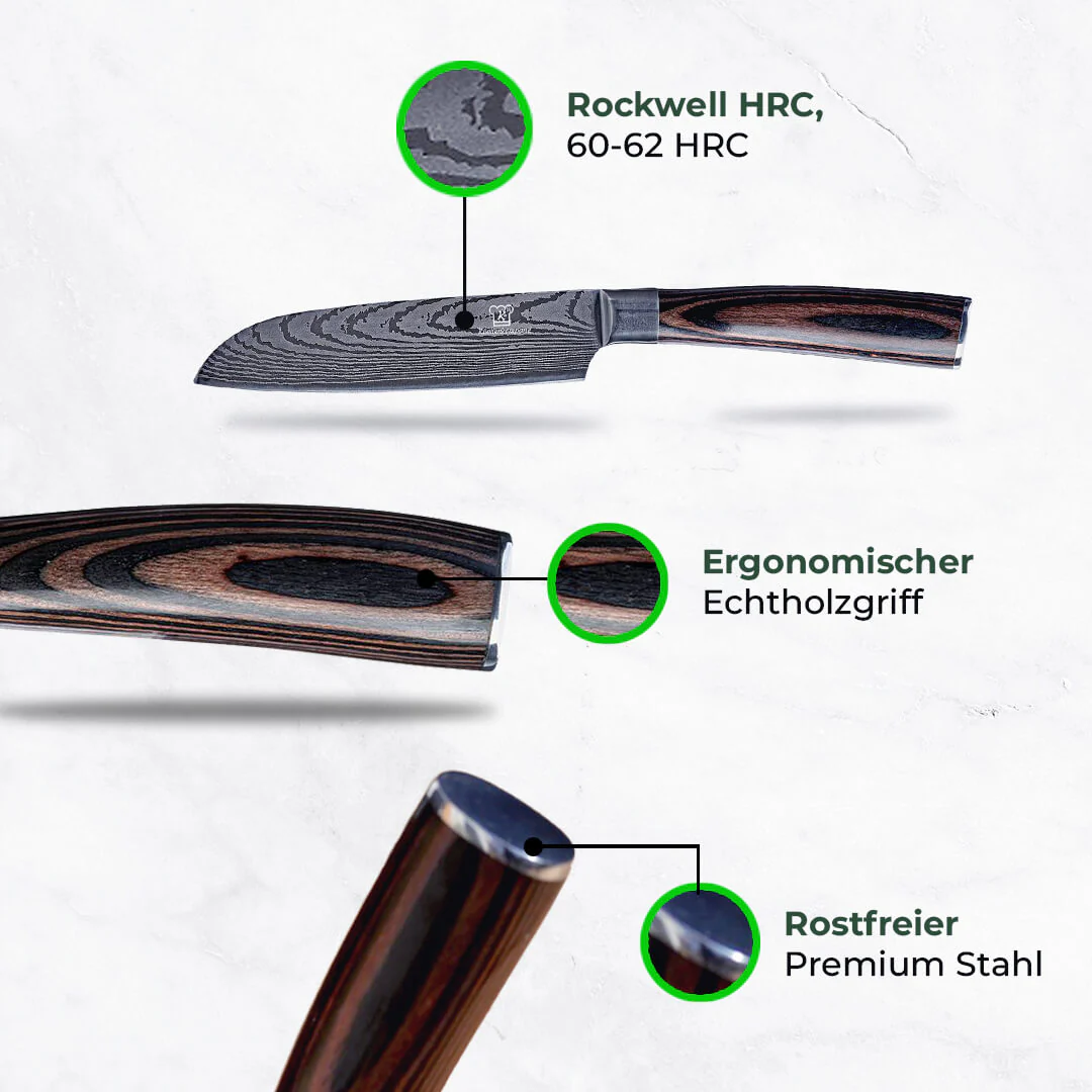 Asiatisches Santoku 5'' - Image 5