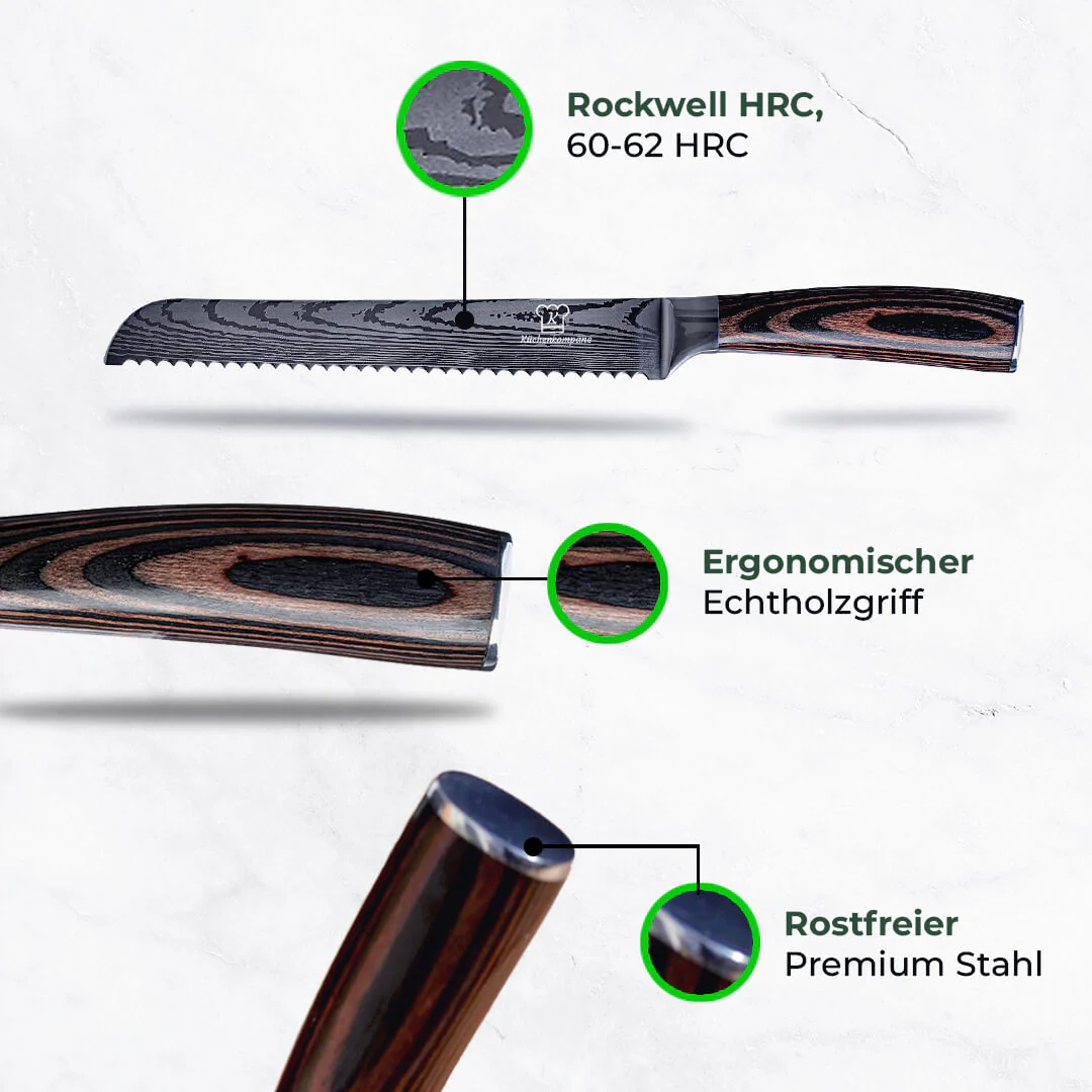 Asiatisches Brotmesser - Image 5
