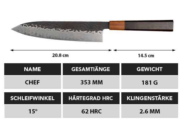 Burakku Chefmesser - Image 6