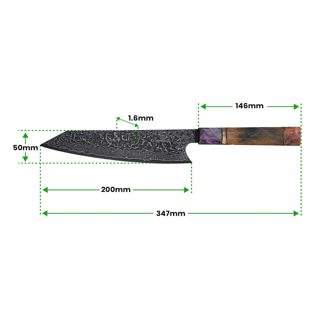 Damast Gyuto Messer - Image 5