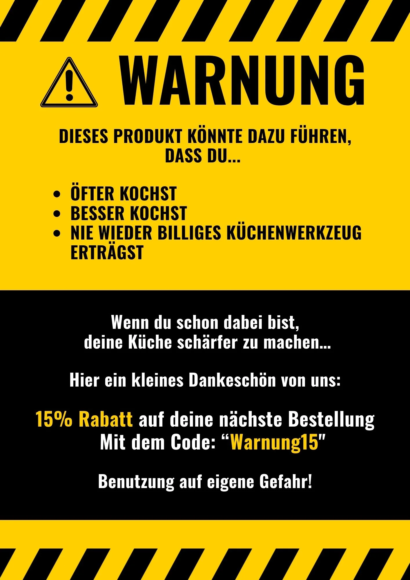 Flyer - 15% Rabatt für deine nächste Bestellung - Image 2
