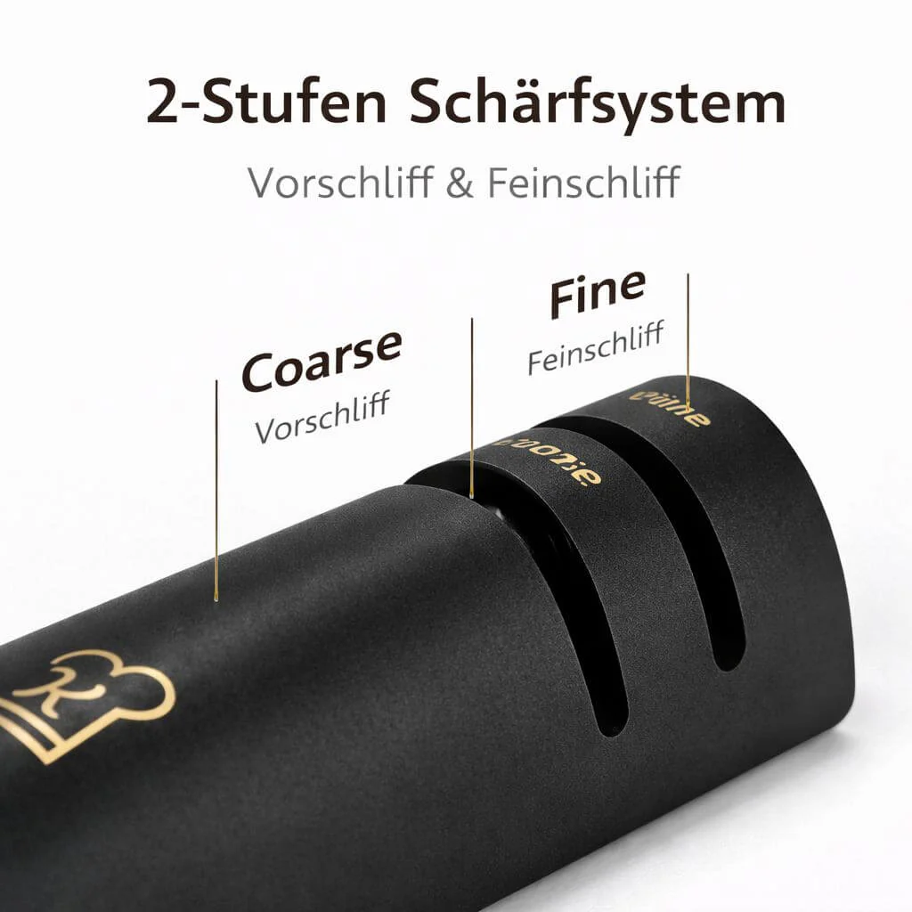 Messerschärfer aus Holz - 2 stufig - Image 3