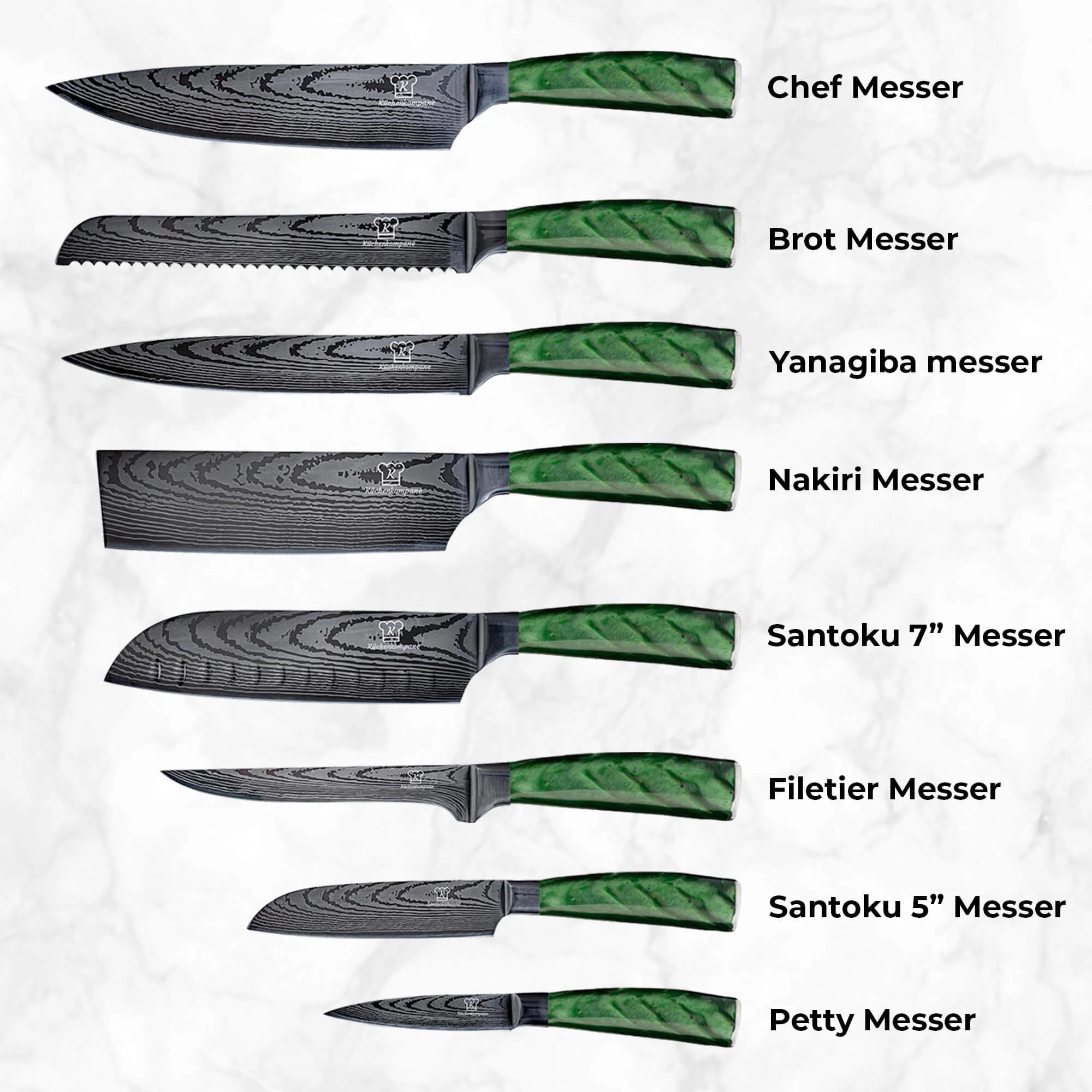 Midori Messerset 8-teilig - Image 5