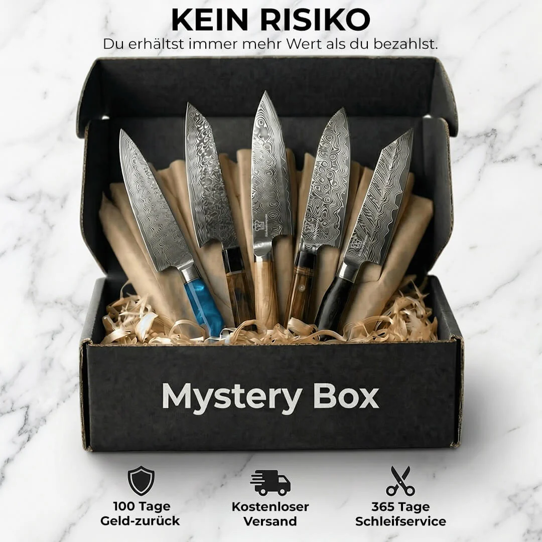 Mystery Box Schwarz | 5 Messer - Image 8