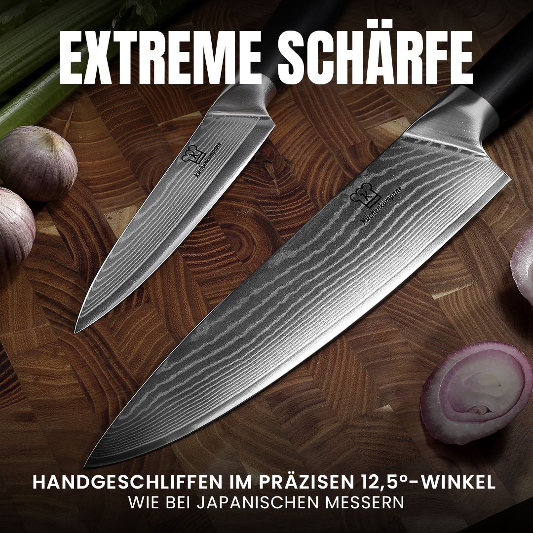 Profi Damast Messerset – 5-teilig - Image 8