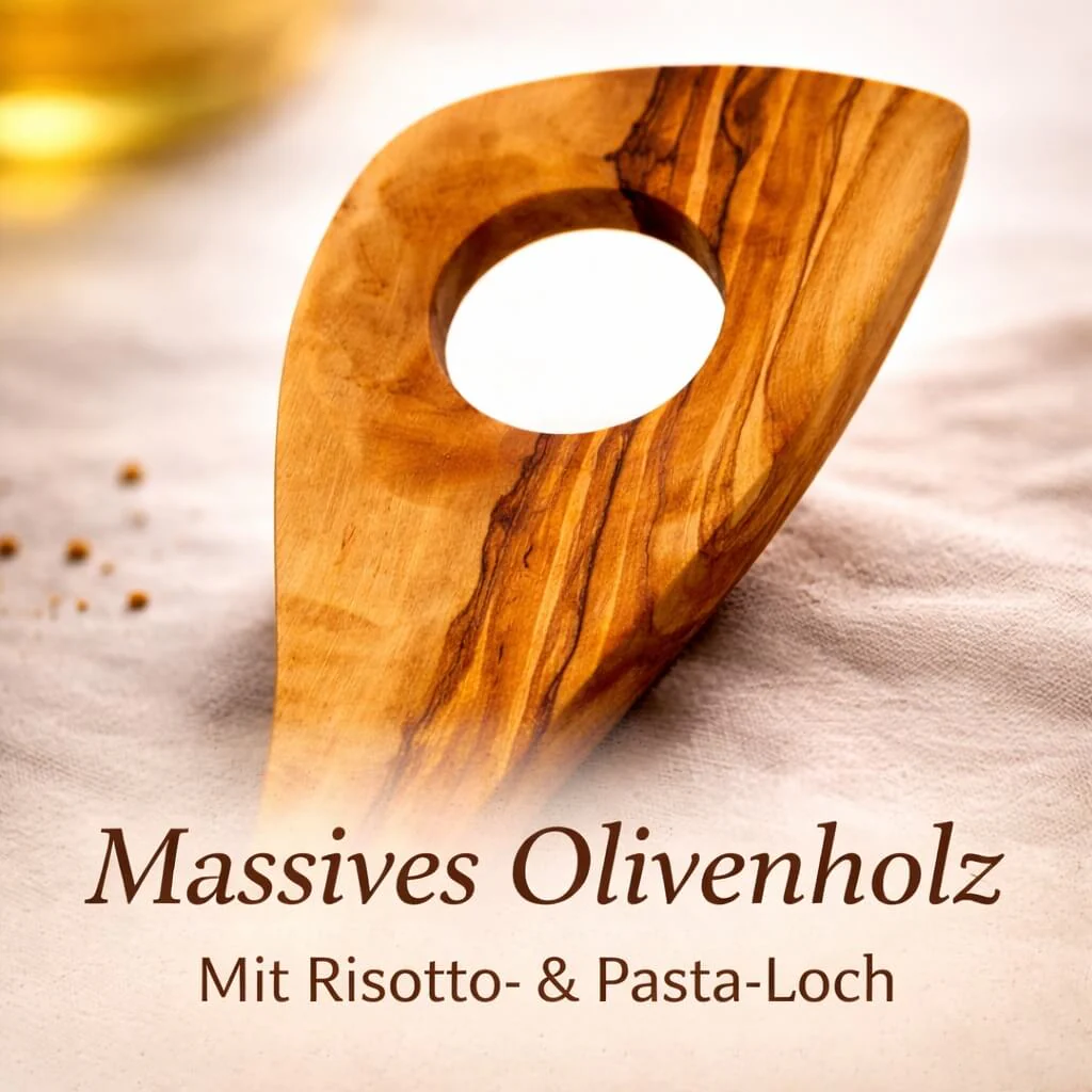 Risottolöffel aus Olivenholz (30 cm) - Image 3