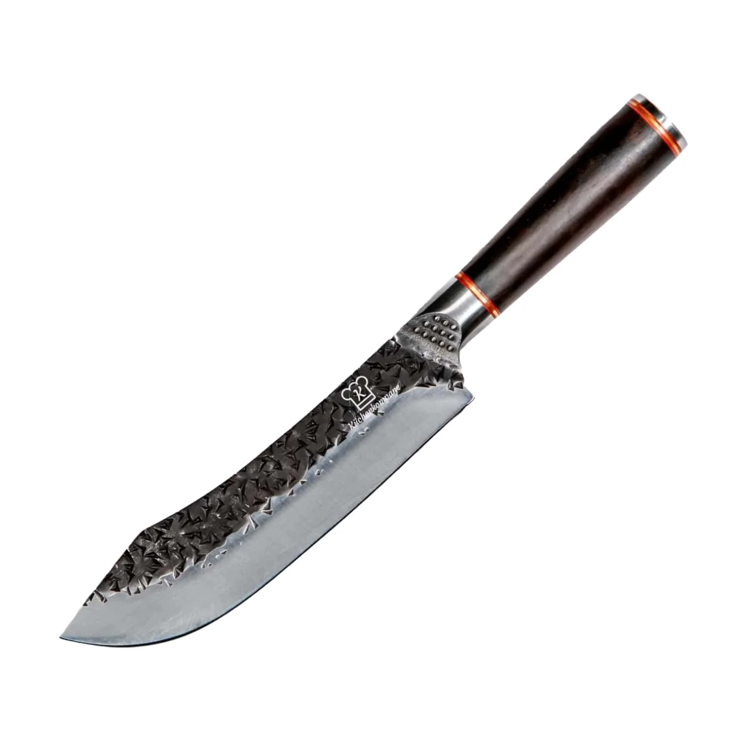 Rustikales Chefmesser gebogen - Image 6