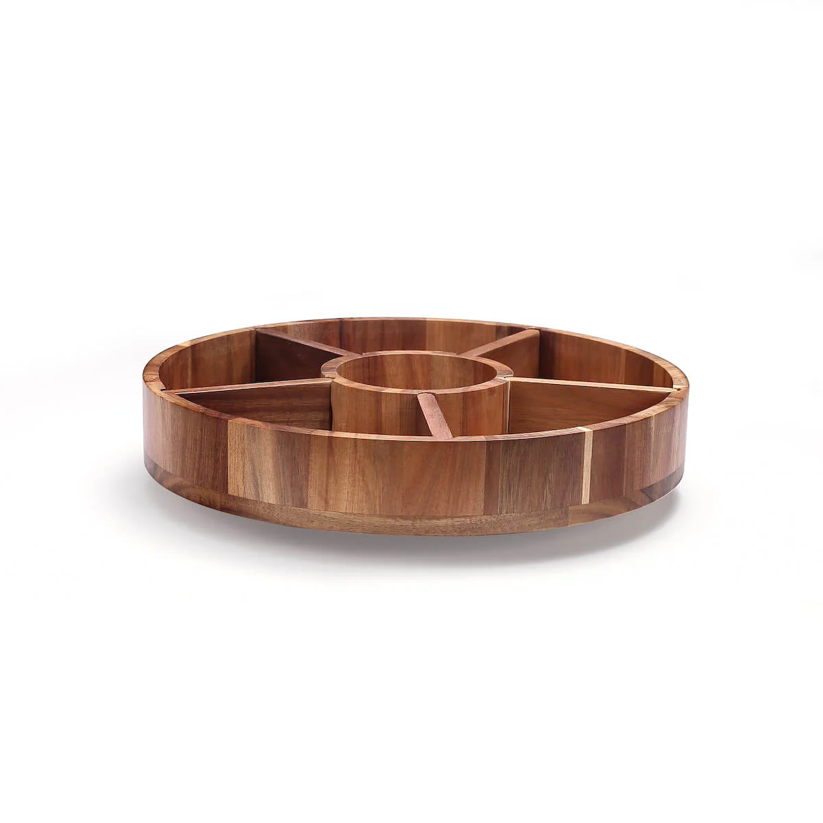 Drehbare Servierplatte aus Holz - Image 2