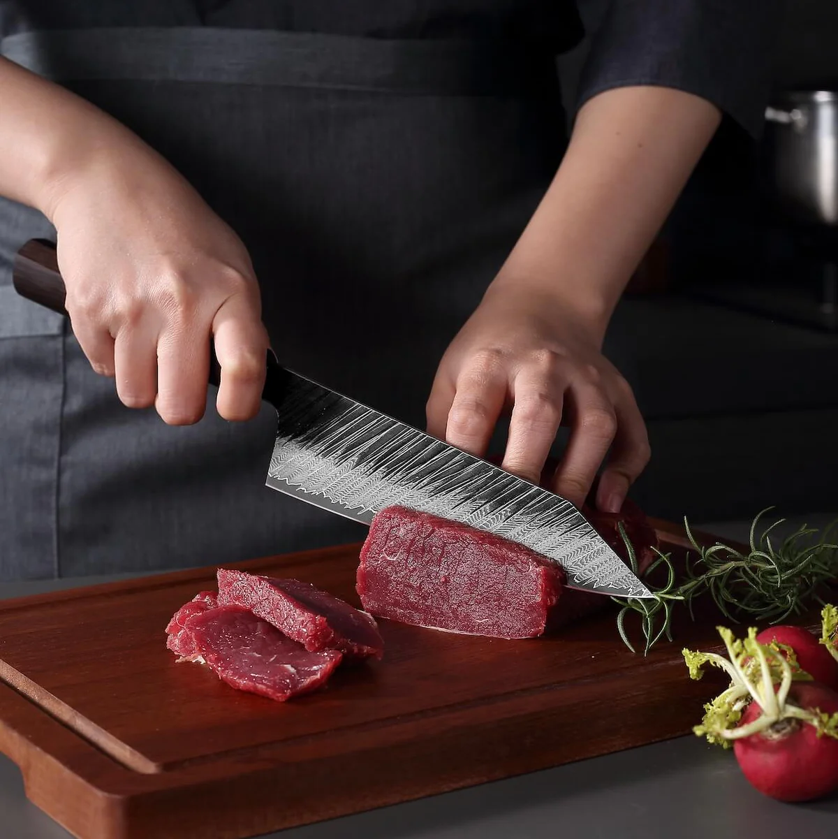 Japanisches Shibui Damast 2er Set + Gratis Taschenmesser - Image 5